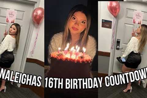 Analeigha Turns 16 At midnight + Opening Birthday Gifts