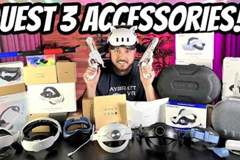 The ULTIMATE Quest 3 Accessories REVIEW!!