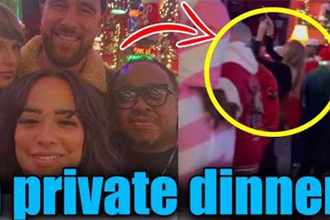 TAYLOR SWIFT’S private dinner after KELCE bitter defeat