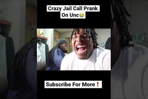 Crazy Jail Call Prank On Uncle😭SUBSCRIBE❗️ROADTO100K #shorts #funny #prank #jail #comedy #viral