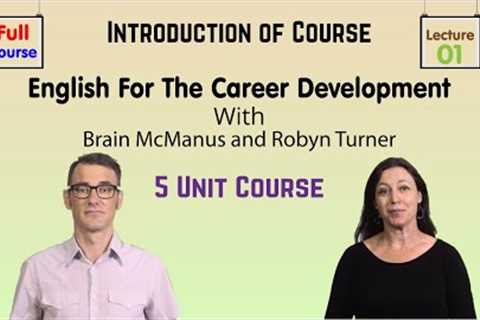 Introduction to English for Career Development l Lecturer#01