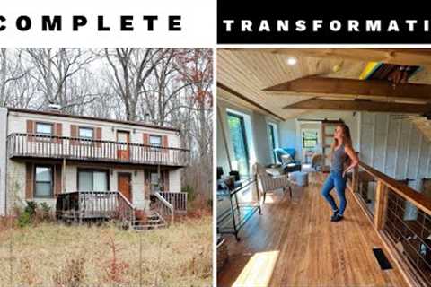 ABANDONED HOME Complete Renovation START to FINISH + Full Tour