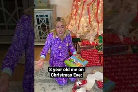 Kids on Christmas Eve be like:😂 #shorts