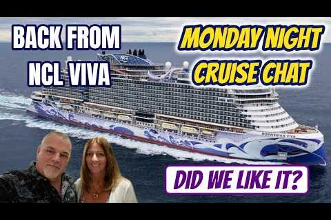 NCL VIVA Review  | Weekly LIVE Cruise and Travel Q&amp;A