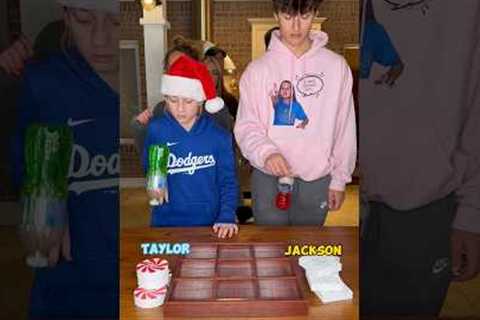 Boys vs. girls!! #christmasgames #holidayparty
