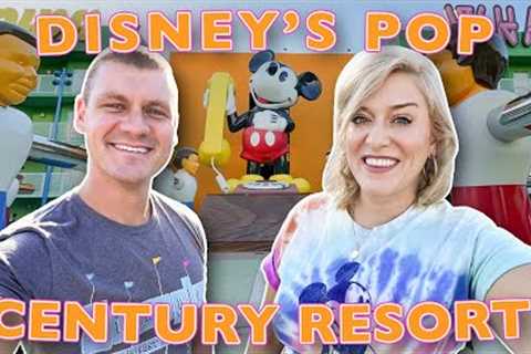 Disney World's BEST Value Hotel?! Pop Century Resort | Room Tour, Food, Skyliner Full Review