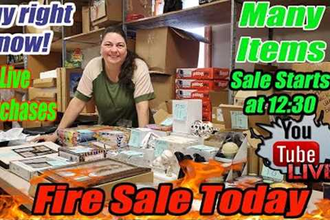 Live Fire Sale Buy Direct From Me And Get Great Discounts