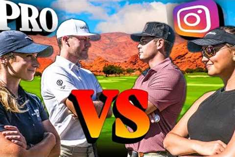 Can Pro Golfers beat Social Media Golfers??
