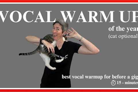 Vocal Warmups for Singers | Singers warmup before a gig | warm up for a performance