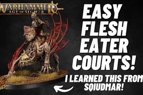 Paint the new Morbeg Knights for Flesh Eater Courts for #ageofsigmar
