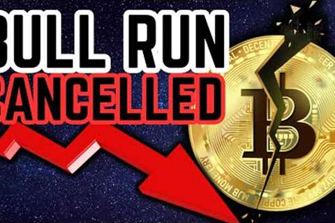 🚨URGENT🚨 Crypto Market CRASH! Bull Run Cancelled?