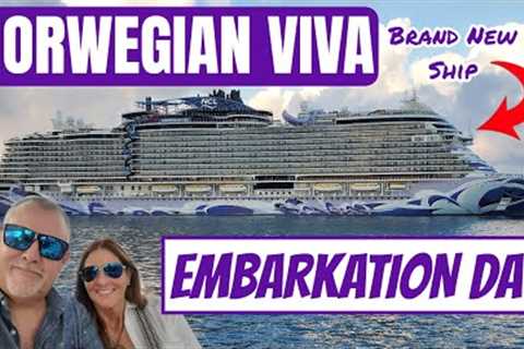 Boarding NCL'S NEWEST Cruise Ship | Norwegian Viva
