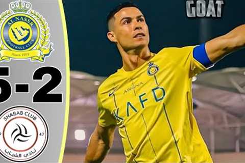 Cristiano Ronaldo Goals Al Nassr vs Al Shabab 5-2 King Cup Of Champions 2023 Highlights All Goals