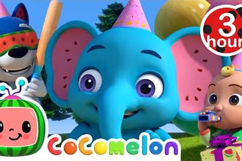 Emmy's Colorful  Birthday Party with Friends | Cake, Piñata &amp; Fun Games Cocomelon - Nursery..