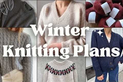 Winter Knitting Plans 2023, Pomegranate KAL, Livestream Update - The Woolly Worker Knitting Podcast