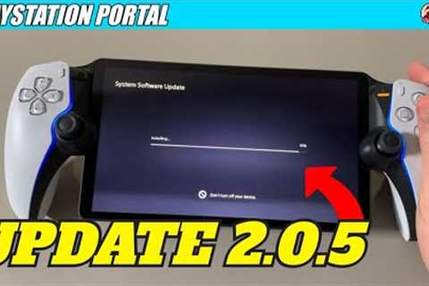 PlayStation Portal System Software Update 2.0.5 - What is SONY Doing?