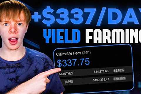 $337 Per Day from Yield Farming (Concentrated Liquidity Pools) - Crypto