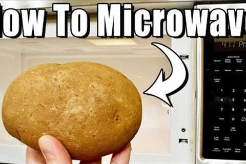 How To Bake a Potato in the Microwave