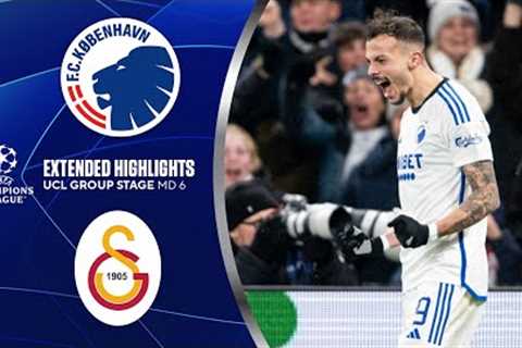Copenhagen vs. Galatasaray: Extended Highlights | UCL Group Stage MD 6 | CBS Sports Golazo