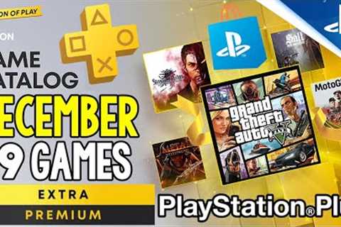BIG PS PLUS UPDATE! 19 PS+ Extra/Premium DECEMBER Games REVEALED (PlayStation Plus 2023 Games)