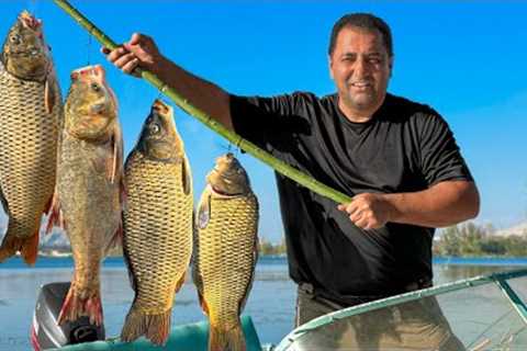 I Caught And Cooked An Unforgettable Lunch Out Of Fish! 2 Best Recipes From Fish In Nature