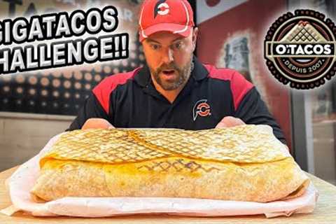 Rematching O'Tacos' Giant GIGATACOS Fast Food Challenge!!