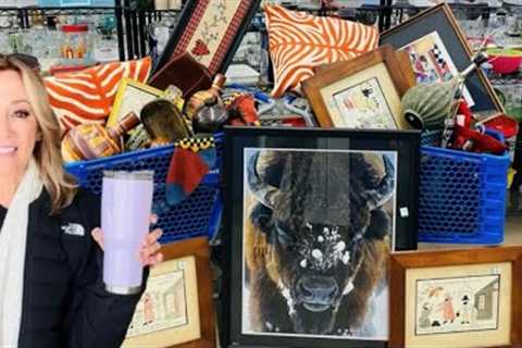 We're going to need a bigger coffee | Goodwill thrift with me| Fulltime Ebay Seller