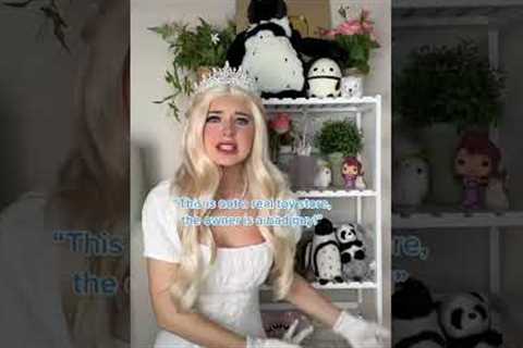 A doll starts talking to you in a toy store…#shorts #creepy #halloween