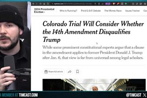 Trial To REMOVE Trump From Ballot BEGINS, Democrats CHEATING To Protect Biden And STEAL 2024