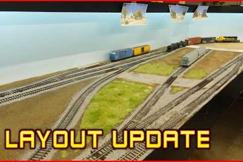 Layout Update | Changing Plans &amp; Test Train