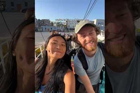 Our first OVERNIGHT FERRY | Greece island hopping