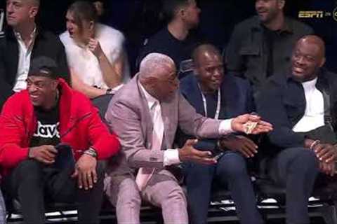 Doctor J reacts to LeBron James dunk 😳😳