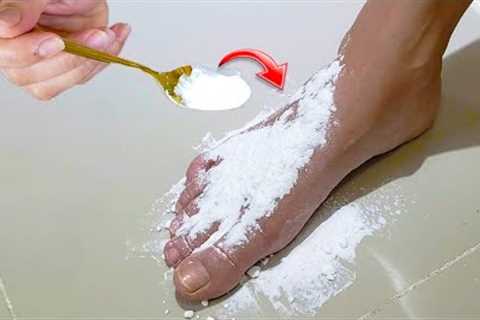 Put baking soda on my feet and you won't believe what happened
