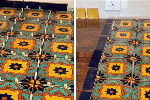 How To Install a Mexican Tile Backsplash