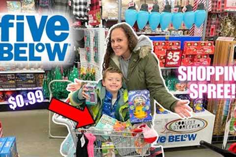 FIVE BELOW NO BUDGET SHOPPING SPREE | SHOP WITH ME