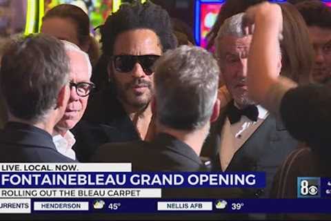 Celebrities, singers attend Fontainebleau grand opening
