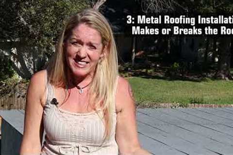 Metal Roof Installation: What You Need To Know