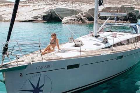 MILOS GREECE: Exploring The Paradise Island By Sailboat! 💦