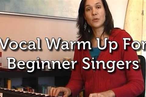 Warm up exercise for singers (for beginners)