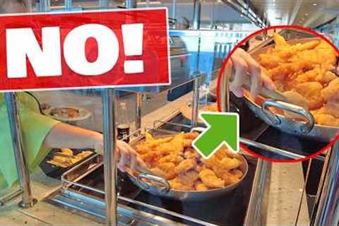 10 things you should NEVER do at a cruise ship buffet