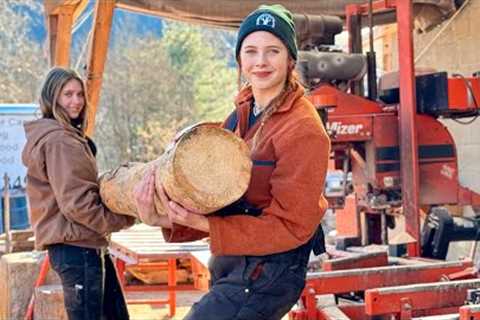 From Forest Rejects to Bank Checks. Turning top wood into profit with the LT40 Woodmizer
