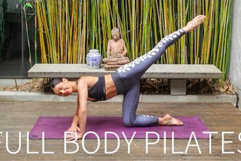 40 MIN FULL BODY WORKOUT || Intermediate Pilates Class