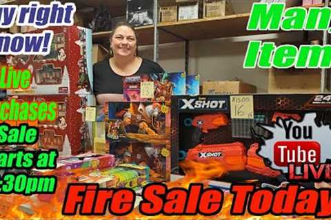 Live Fire Sale Toy Toys Toys! Disney, Bluey, Cocomelon, Melissa and Doug and much more!
