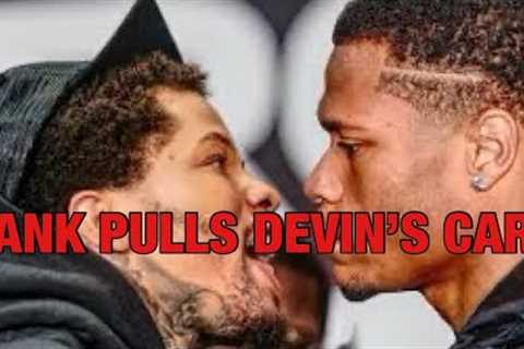 GERVONTA DAVIS IS SHOWING DEVIN HANEY THE DIFFERENCE BETWEEN A FIGHTER AND A BOXER! ITS GETTIJG UGLY