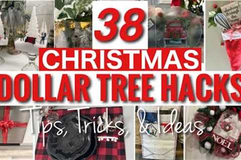 DOLLAR TREE CHRISTMAS HACKS TIPS TRICKS | STUFF YOU’VE GOT TO SEE!!
