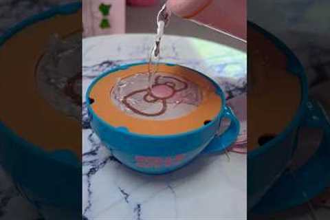 [ASMR] UNBOXING A MYSTERY *FIDGET* WATER REVEAL TEACUP?!🫢☕️👙🎀 (CUTEST FIND!🥺) #Shorts