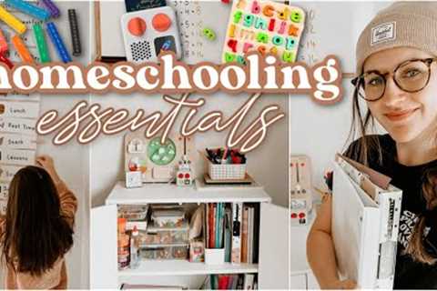 Our Homeschooling Must Haves! | Products + Supplies we LOVE for Preschool + Grade 1