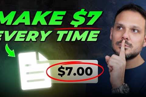 Earn $7.00 Per Google Document You Upload (Affiliate Marketing 2024)