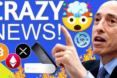 🚨CRAZY CRYPTO NEWS! LEDGER WALLET, SAFEMOON, GARY GENSLER BITCOIN SPOT ETF!