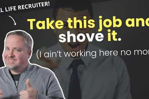 How To Quit Your Job Professionally (or at least not like a jerk...)